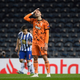 Rodrigo Bentancur reacts after his misplay led to Porto’s early goal scored by FC Porto’s Iranian forward Mehdi Tarem.
